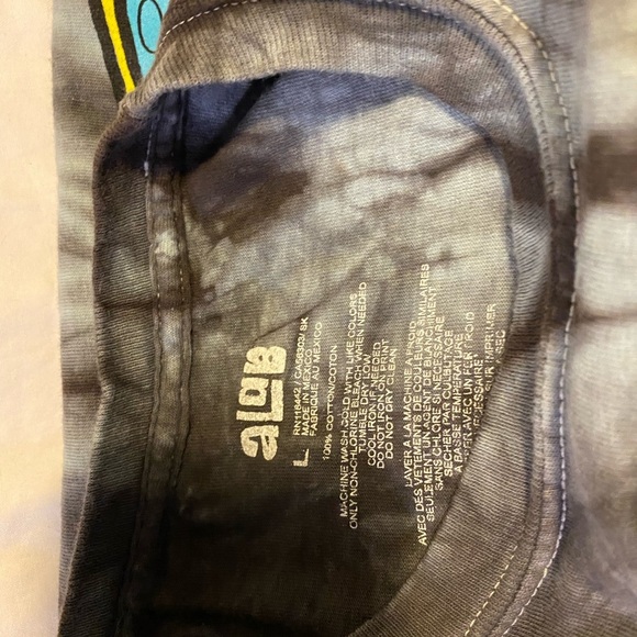 Men’s long sleeve a.Lab zumiez t-shirt sz. Large Alien Snail and mushrooms - Picture 4 of 4